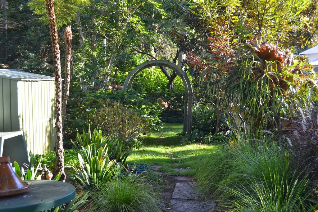 Peaceful rear garden