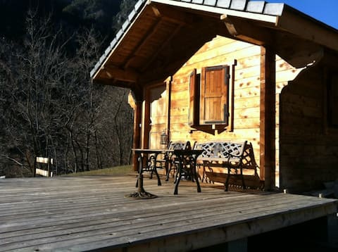 Chalet canadien Berthemont thermal