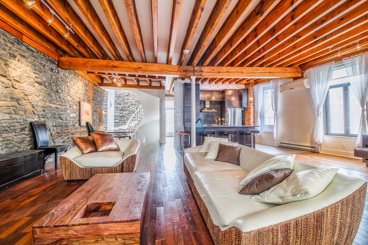 Exotic 2 Floor Penthouse Loft With Terrace - Lofts for Rent in