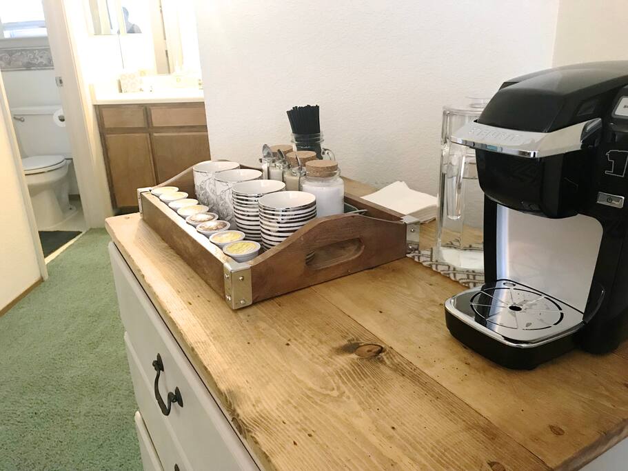 coffee and tea bar