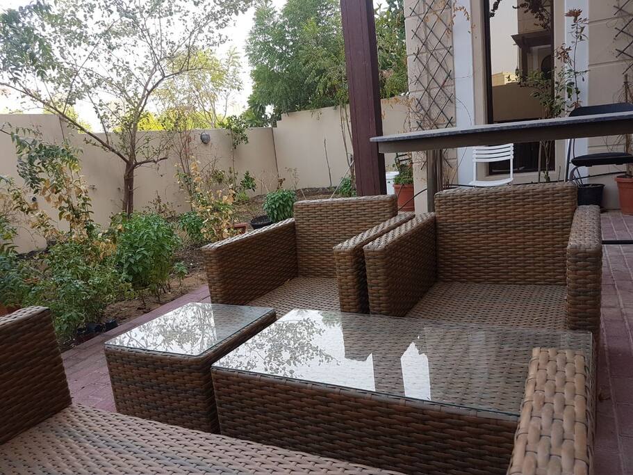 Backside garden