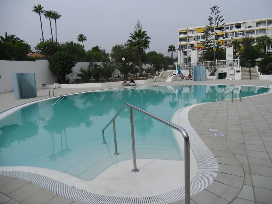Renovated pool