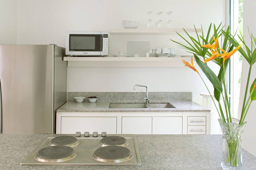 Fully equipped kitchen