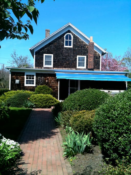 Rear of house
