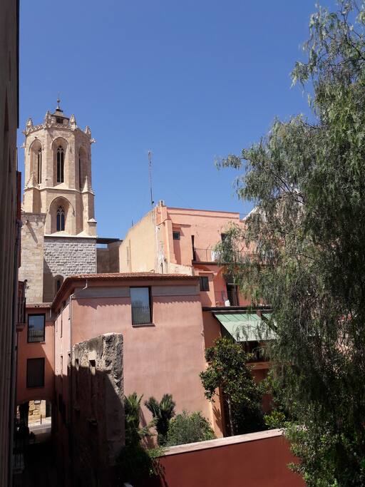 Vista desde el balcón