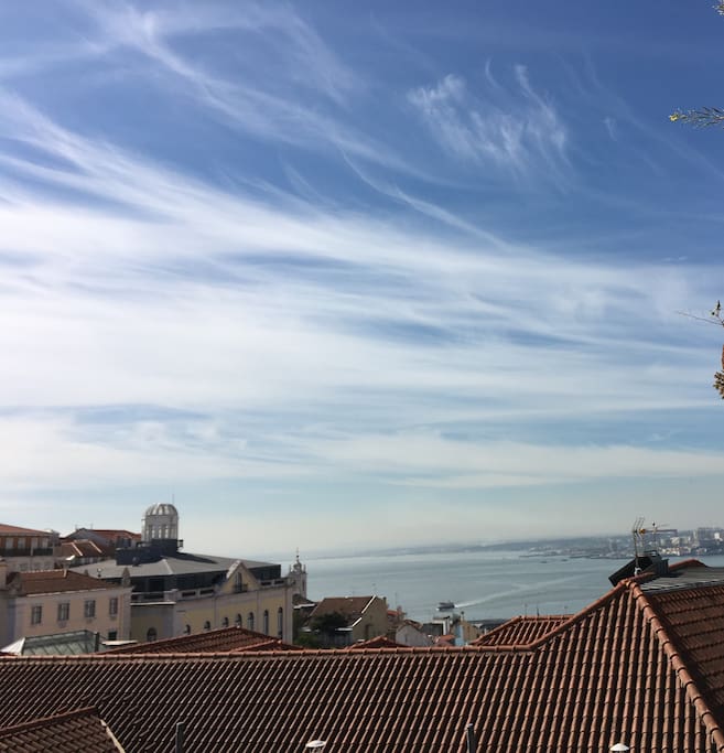 The view from the terrace
