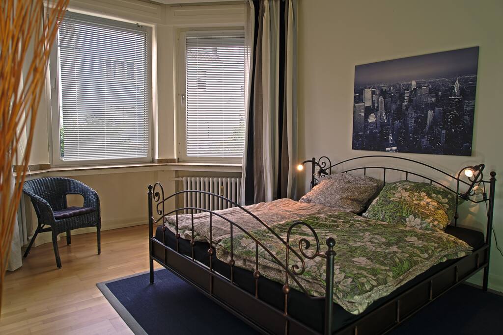 helles Schlafzimmer