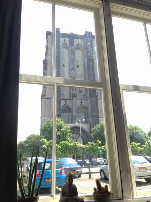 Uitzicht op de Dikke Toren