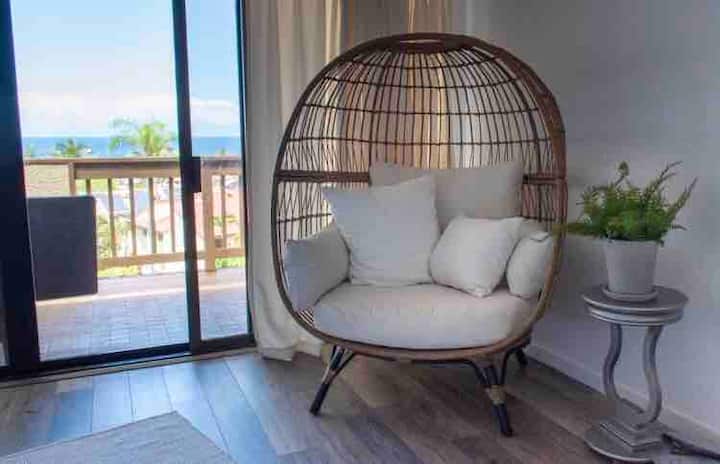 Rincón acogedor en el dormitorio 1. 