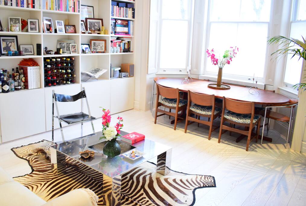 Dining Table in Living Room