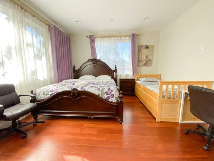 15Luxury Bedroom w/Private bath.&two beds&TV Houses for Rent in