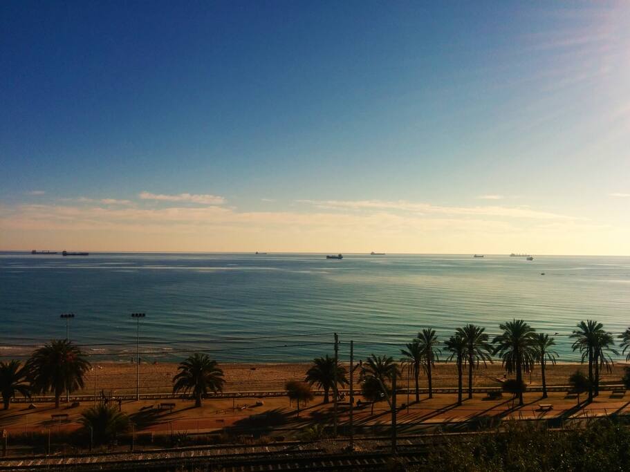 vistas desde la terraza