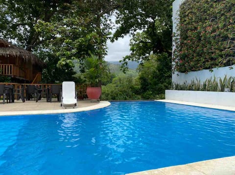 Luxury accommodation near the entrance to Tayrona Park