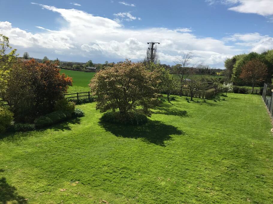 Large SW facing garden