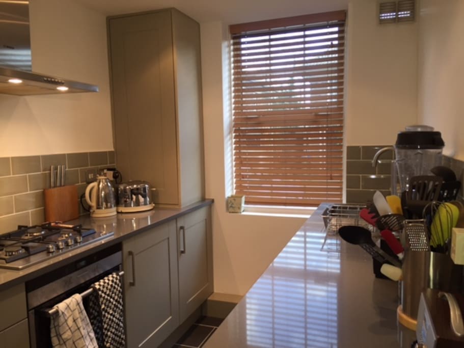 Well equipped kitchen