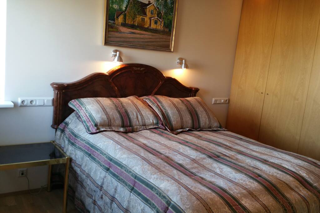A clean and comfortable room