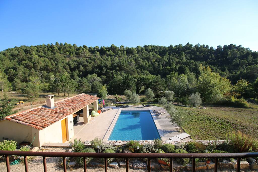 Vue depuis la terrasse