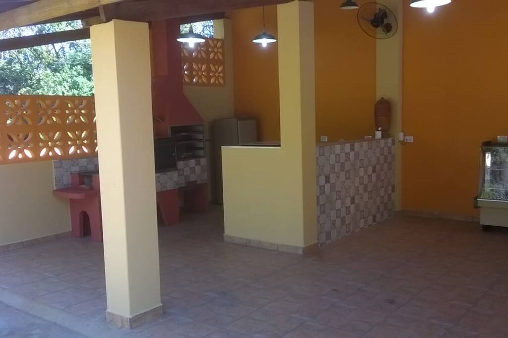 Cozinha externa
