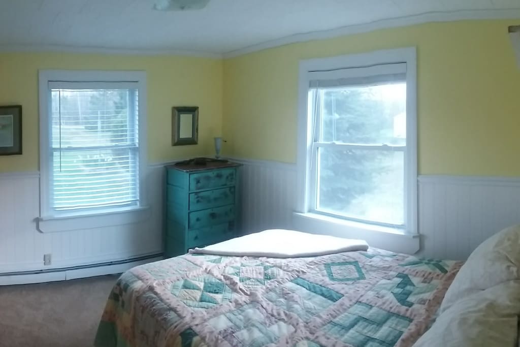 Bedroom 1 with queen bed