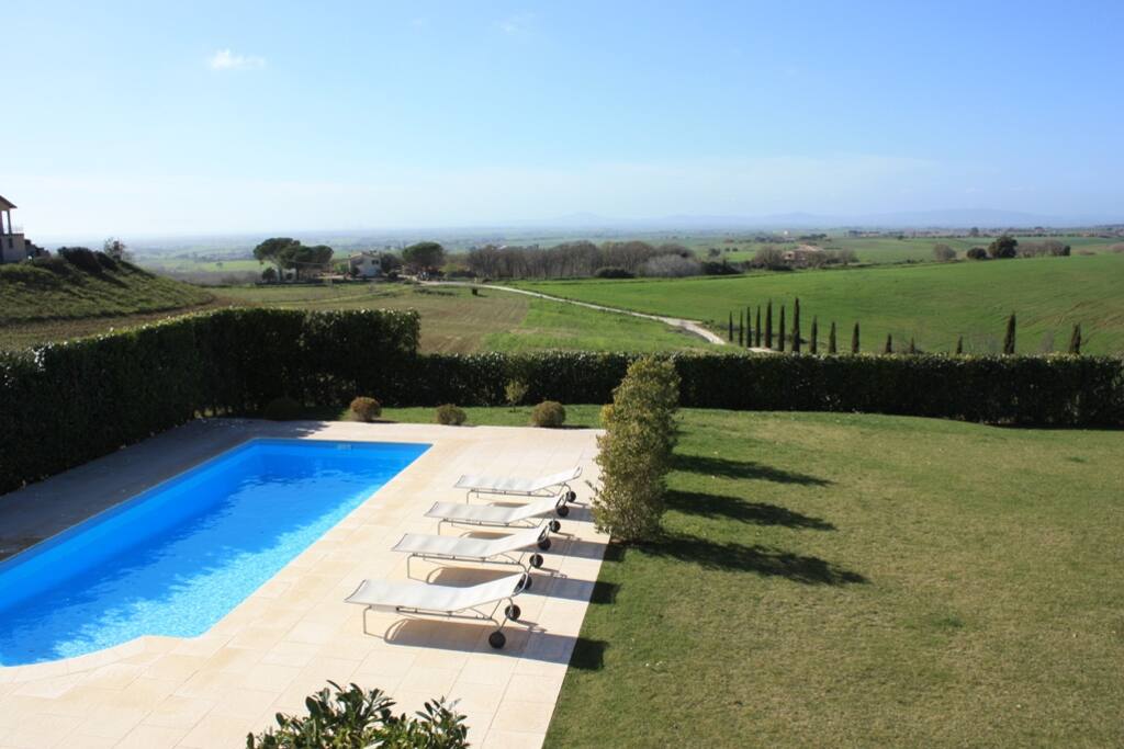 View towards the mediterrainian see