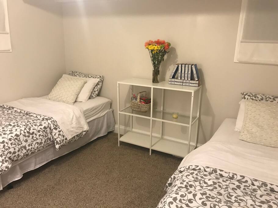 Guest Beds with complimentary water and goodies...