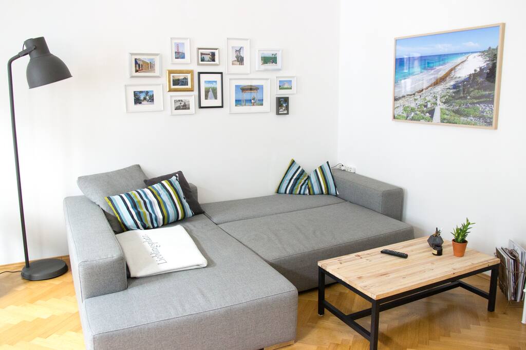 Living Room - Sofa Bed for 2 Persons