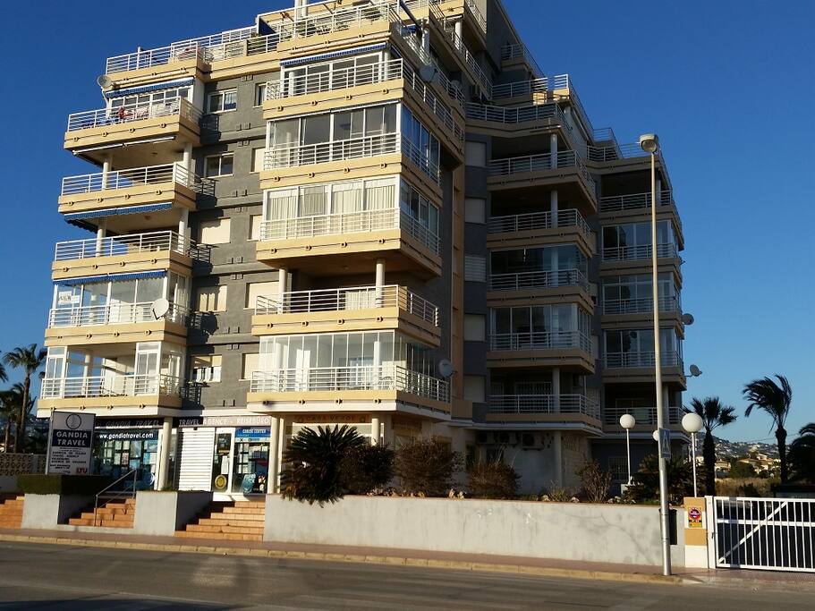 Apartement met zicht op zee