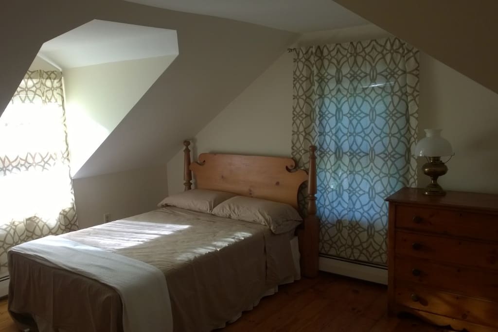 Thanks to our guests suggestions all our rooms have curtains now!