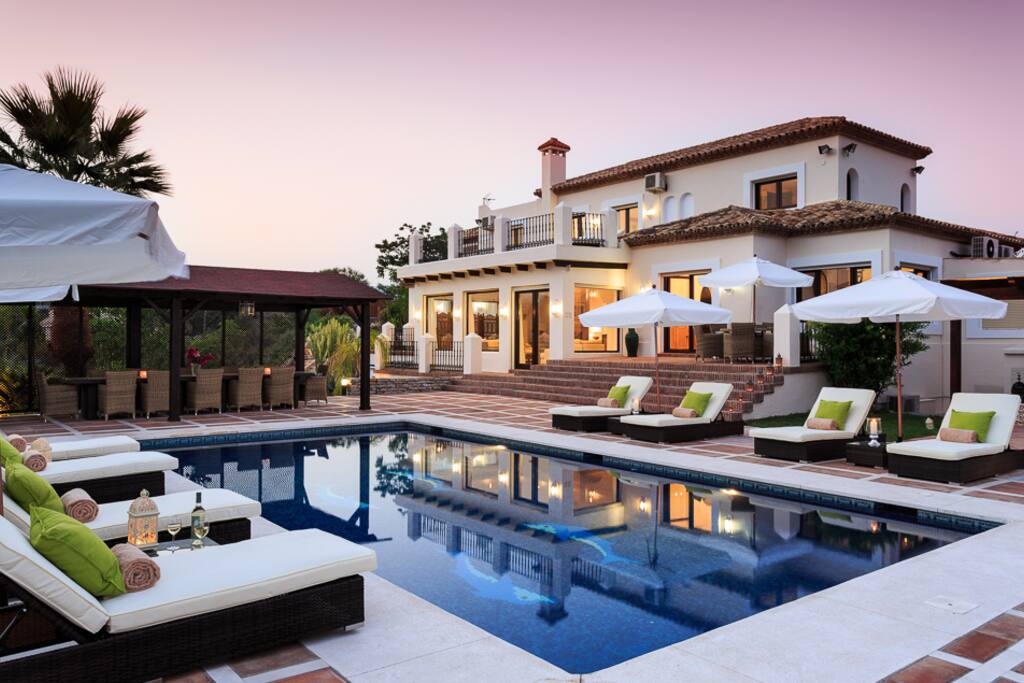 Villa at Dusk
