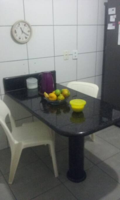 Cozinha arejada
