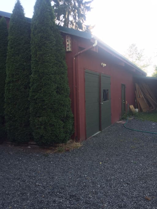 Barn from the outside