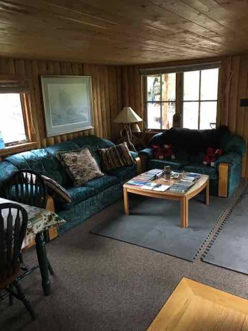 The living room