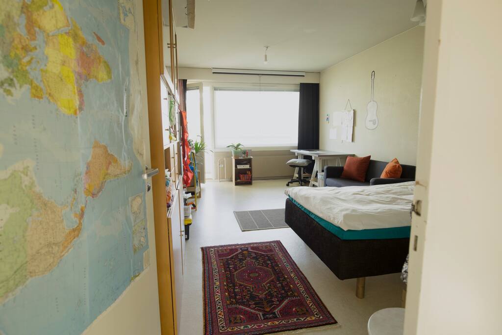 doorway into bedroom