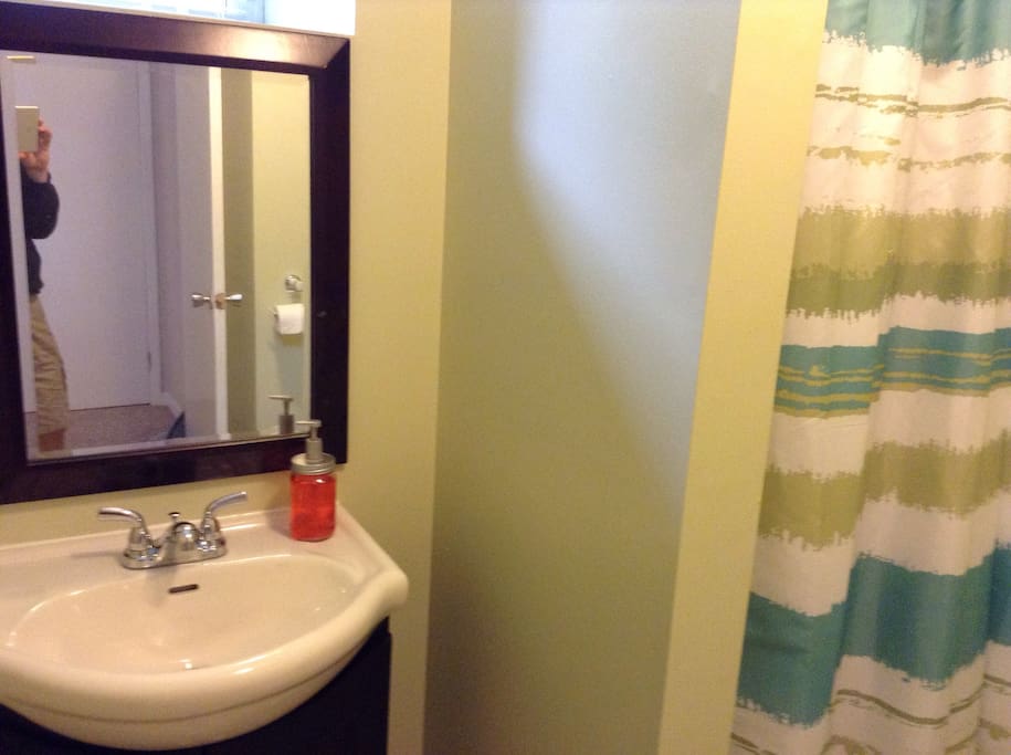 Newly updated washroom