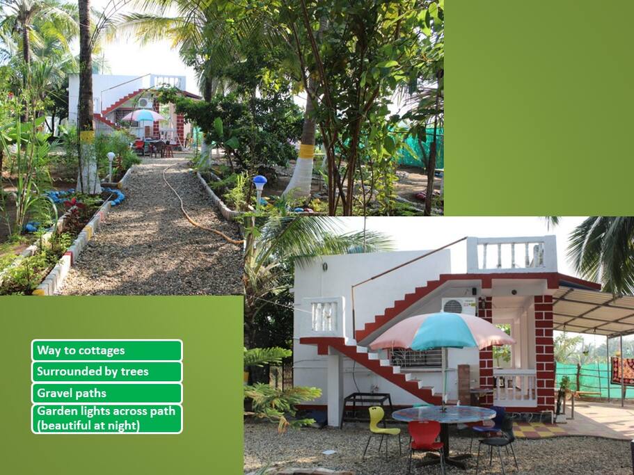 Way to cottages