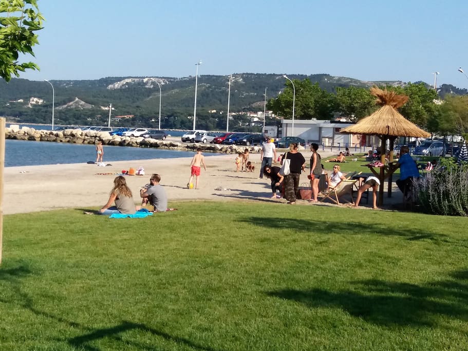 la plage