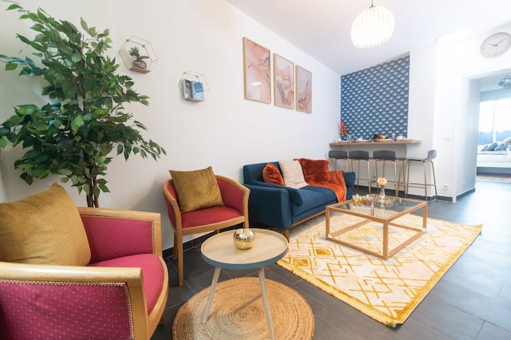 Le Hangar - Loge 7 - 6p. Rer E à 4 Min / Paris 25m - Gagny
