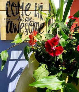 THE PERIWINKLE PALACE. 2 Bdrm/1 Bath. Sleeps 6-8