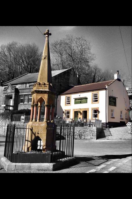 The Fountain Tearooms - our bed and breakfast rooms are above the Tearooms