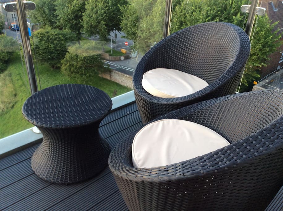 Balcony to take in the views