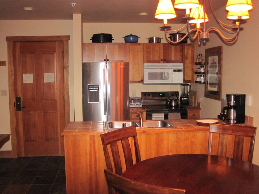 Kitchen and Front Entrance