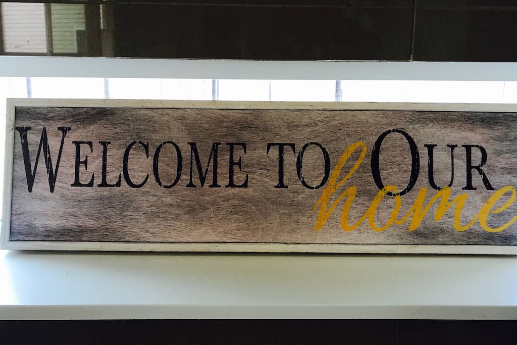 Welcome to our home