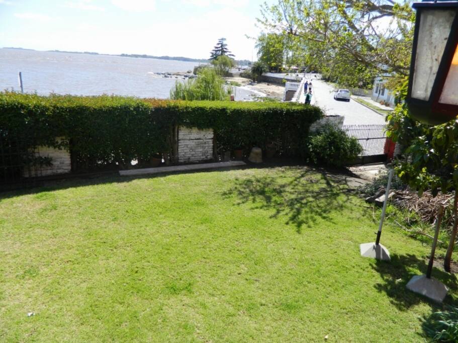 Amplio jardín