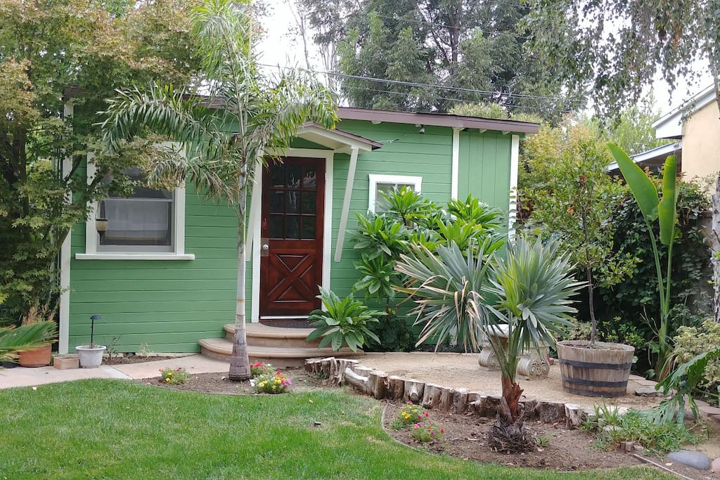 front of guest house