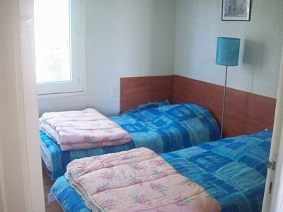 Chambre avec 2 lit de 90