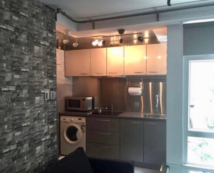 Well Equipped Open Kitchen