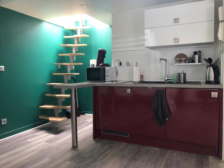 Metz Historic Heart Terrace Studio Apartments for Rent in Metz, Grand