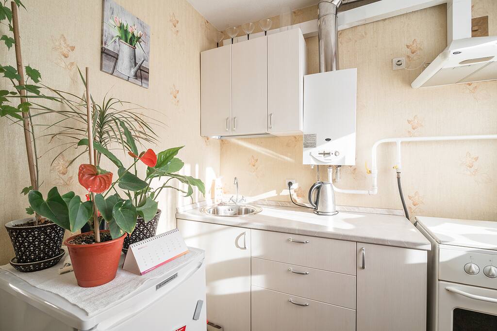 Кухня с холодильником / Kitchen+fridge