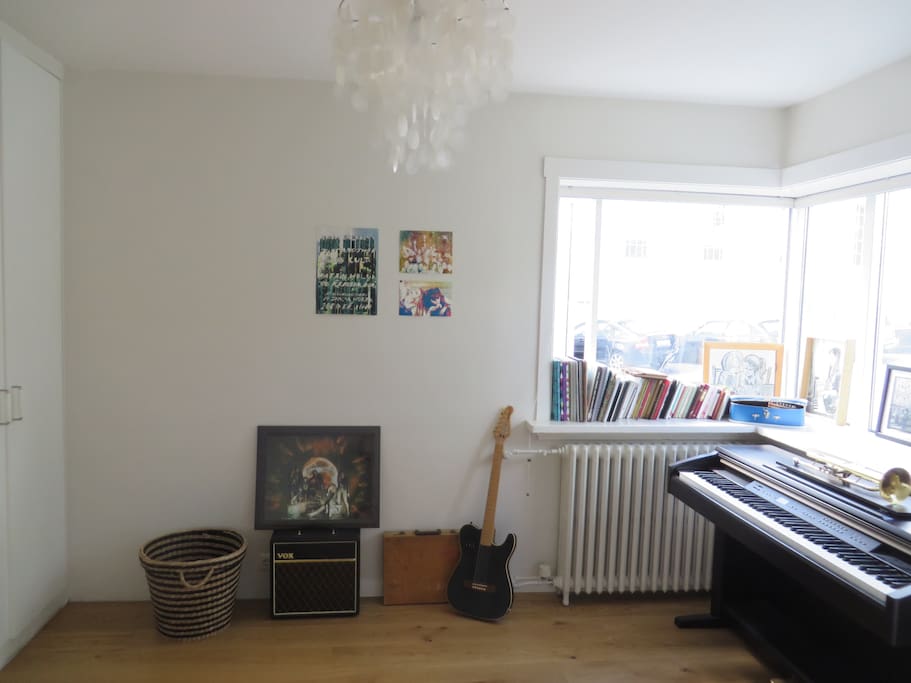 The smaller (but still large room).