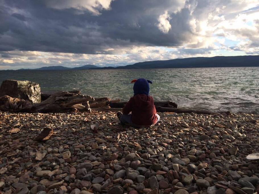 watching the storm come in